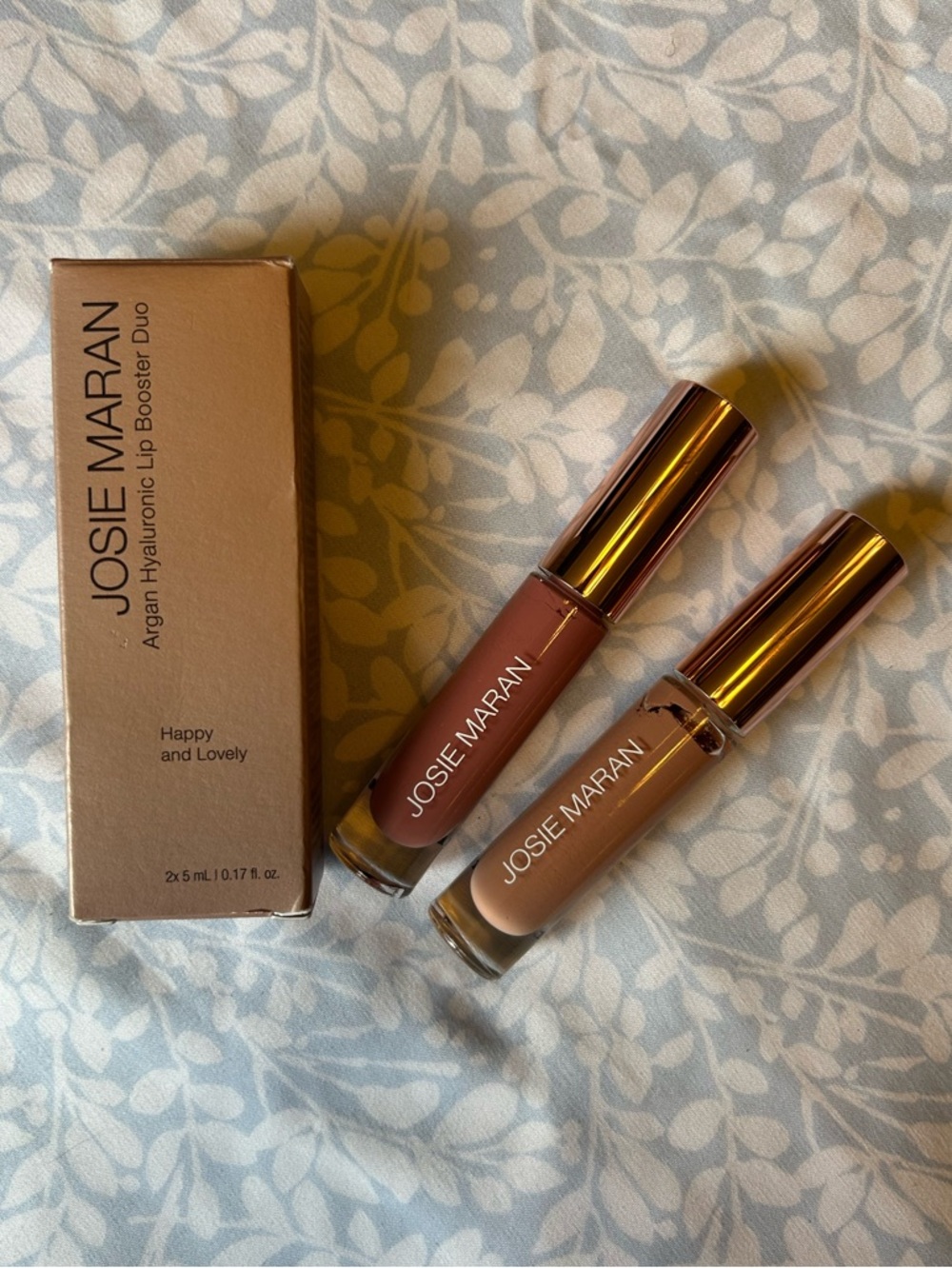 JOSIE MARAN Lip Booster Duo — Happy and Lovely